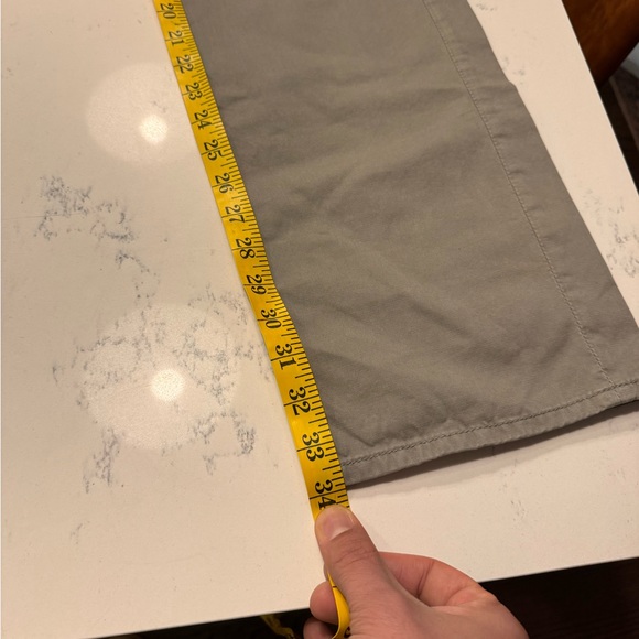 7 For All Mankind 5 pocket standard pants greige color - Picture 8 of 13